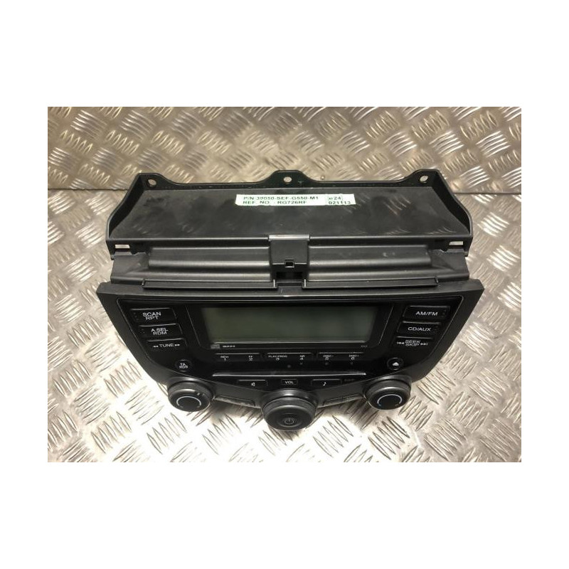 Autoradio d'origine HONDA ACCORD 7 PHASE 2 BREAK d’occasion