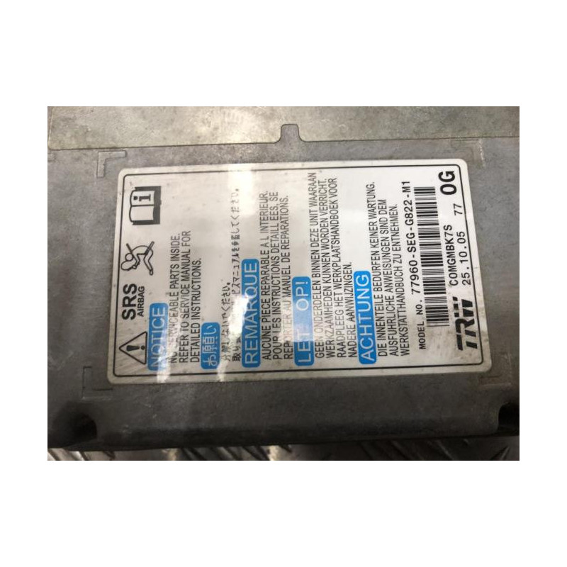 Boitier air bag HONDA ACCORD 7 PHASE 2 BREAK d’occasion