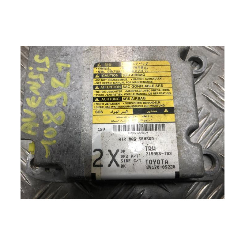 Boitier air bag TOYOTA AVENSIS 2 PHASE 2 d’occasion