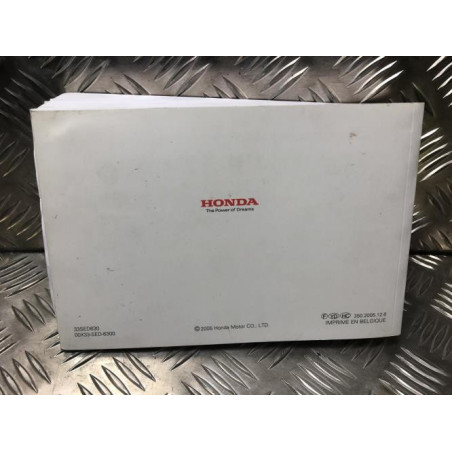 Notice d'utilisation HONDA ACCORD 7 PHASE 2 BREAK d’occasion