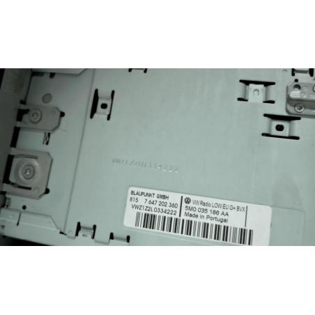 Autoradio d'origine VOLKSWAGEN POLO 5 PHASE 1 d’occasion