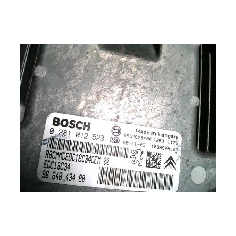 Calculateur moteur CITROEN C3 1 PHASE 1 d’occasion