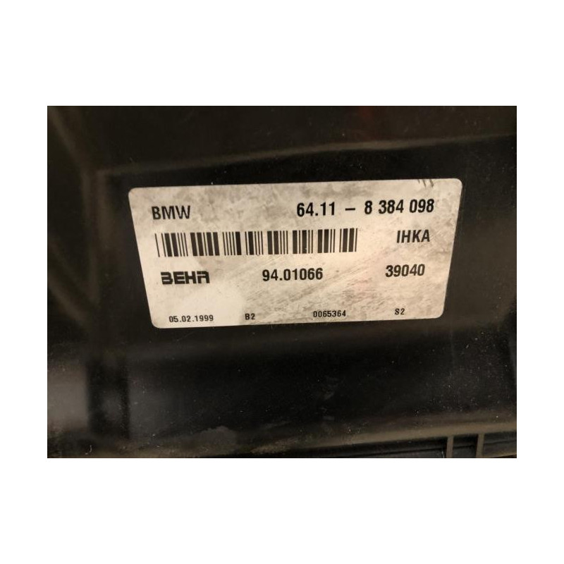 Bloc chauffage BMW SERIE 3 E46 COUPE PHASE 1 d’occasion