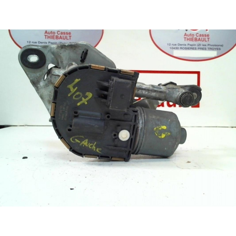 Mot. essuie glace avant gauche PEUGEOT 407 PHASE 1 d’occasion