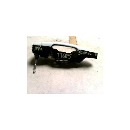 Poignee porte avant gauche RENAULT SCENIC 3 PHASE 1 d’occasion