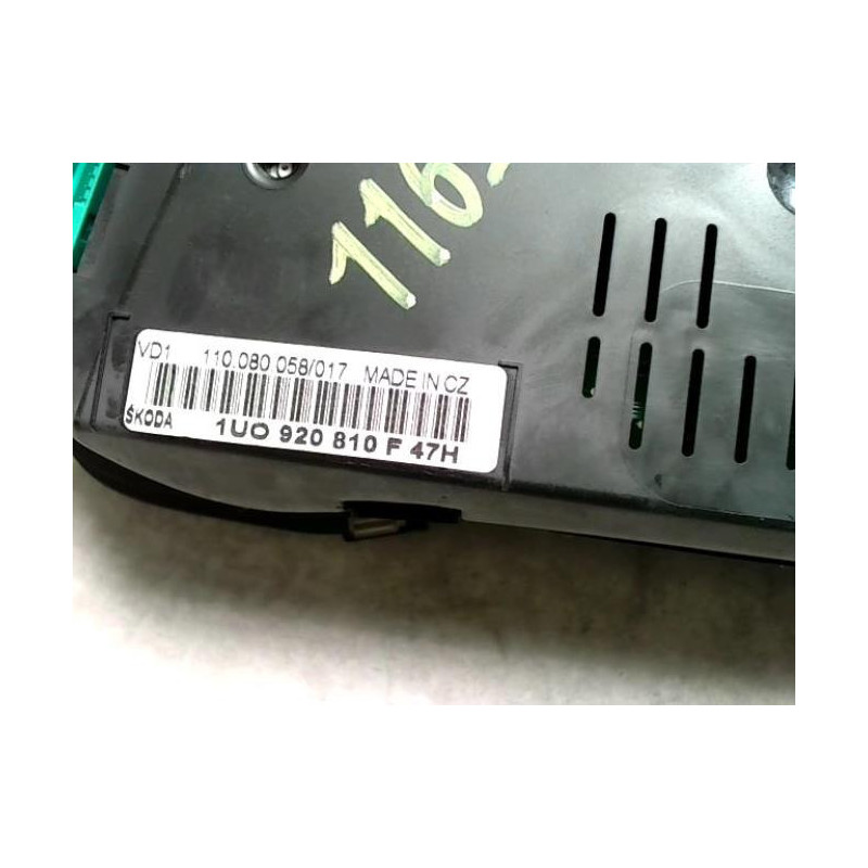 Compteur SKODA OCTAVIA 1 PHASE 2 BREAK d’occasion