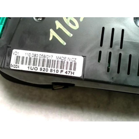 Compteur SKODA OCTAVIA 1 PHASE 2 BREAK d’occasion