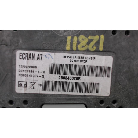 Ecran GPS RENAULT LAGUNA 3 PHASE 1 BREAK d’occasion