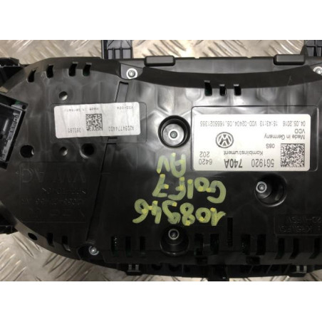 Compteur VOLKSWAGEN GOLF 7 PHASE 1 d’occasion