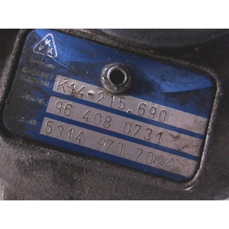 Turbo PEUGEOT 406 PHASE 2 d’occasion