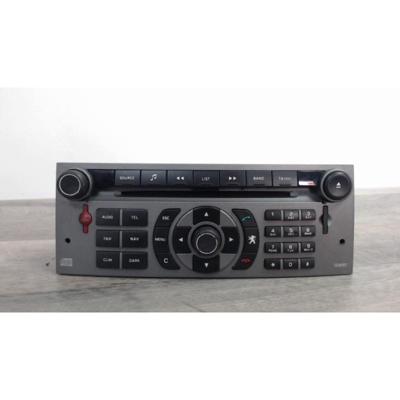 Autoradio d'origine PEUGEOT 407 PHASE 1 d’occasion