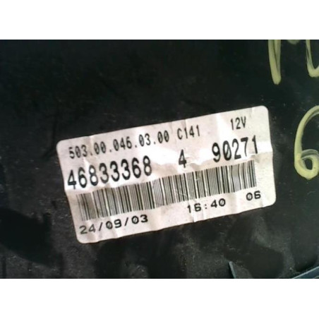 Compteur FIAT PUNTO 2 PHASE 2 d’occasion