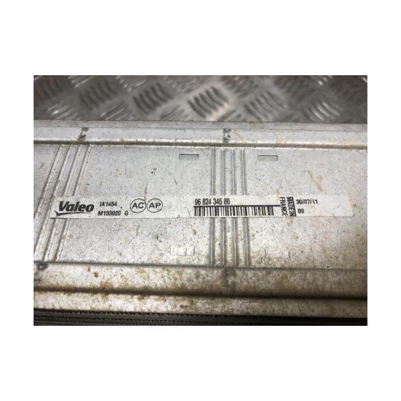 Echangeur air (Intercooler) PEUGEOT PARTNER 2 PHASE 1 d’occasion