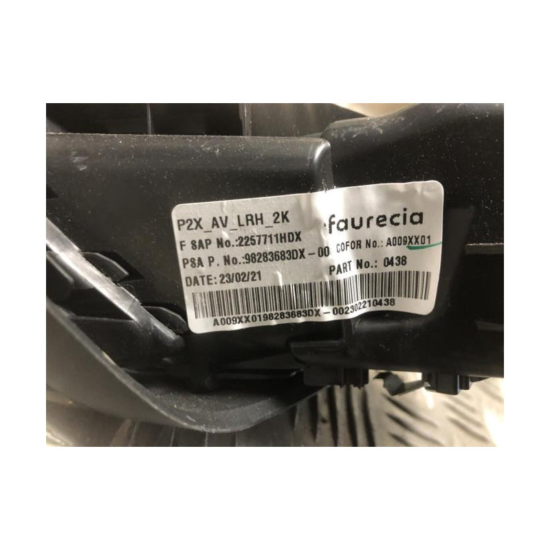 Aerateur tableau de bord avant droit PEUGEOT 208 2 d’occasion