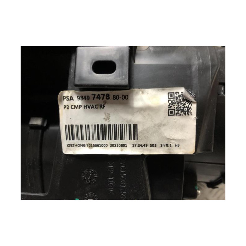 Bloc chauffage PEUGEOT 208 2 d’occasion