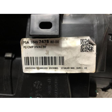 Bloc chauffage PEUGEOT 208 2 d’occasion