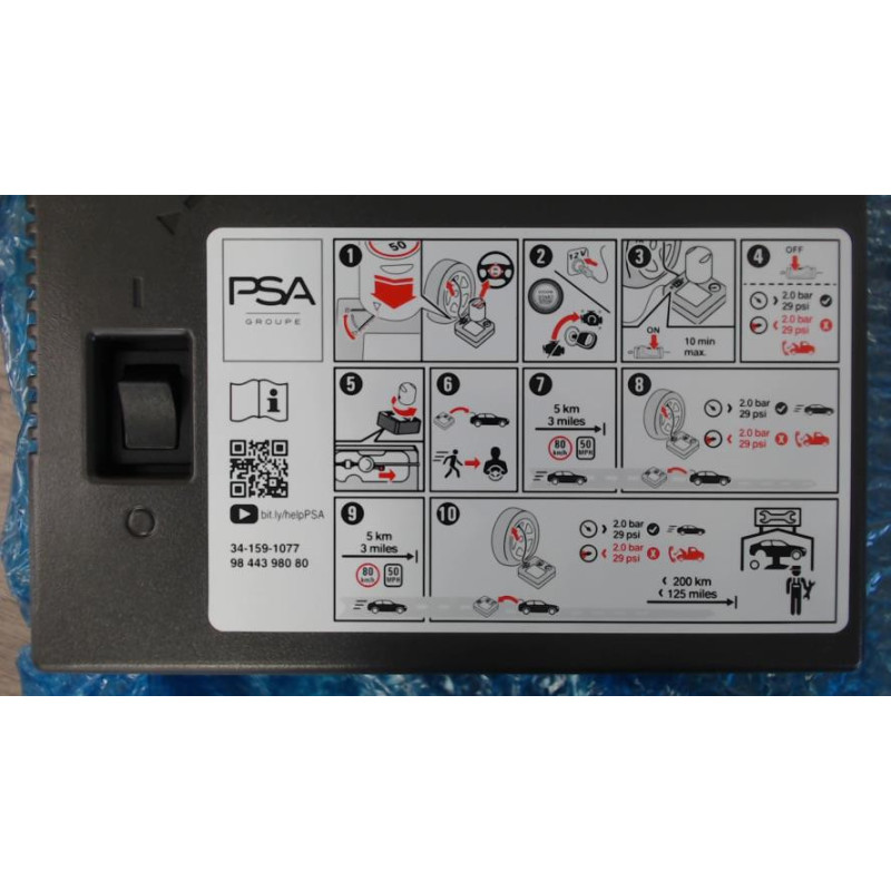 Kit anti crevaison PEUGEOT 3008 2 PHASE 2 d’occasion