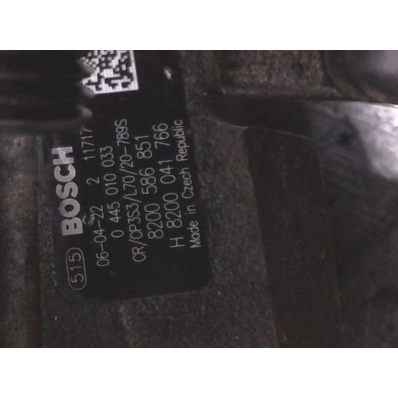 Pompe haute pression RENAULT MEGANE II PHASE 1 d’occasion
