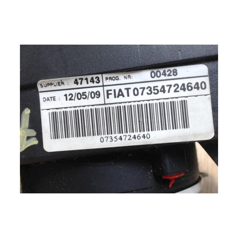 Com (Bloc Contacteur Tournant+Commodo Essuie Glace+Commodo Phare) FIAT 500 2 PHASE 1 d’occasion