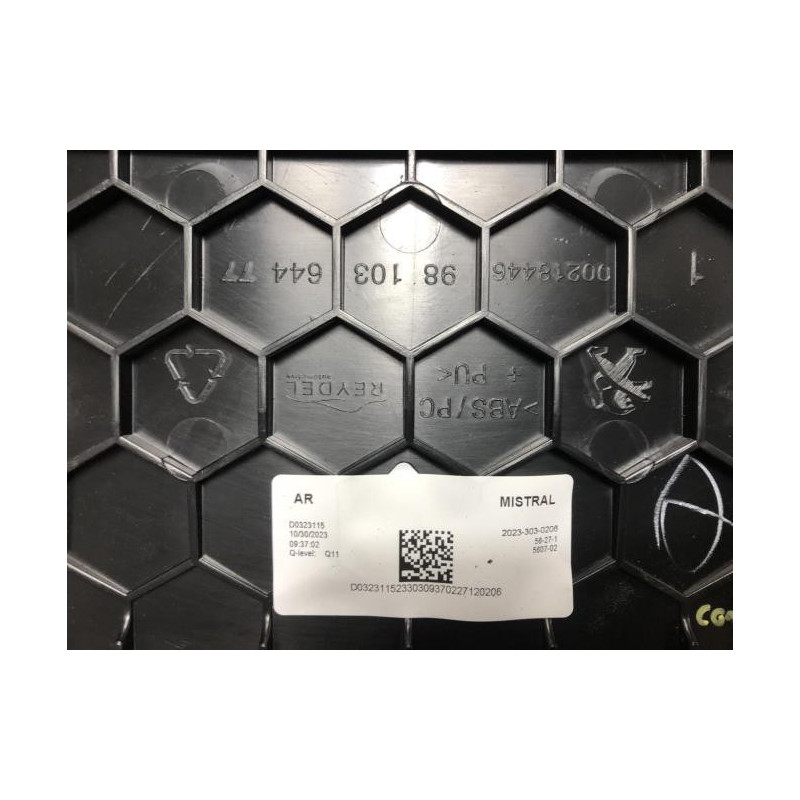 Casquette tableau de bord PEUGEOT 3008 2 PHASE 2 d’occasion
