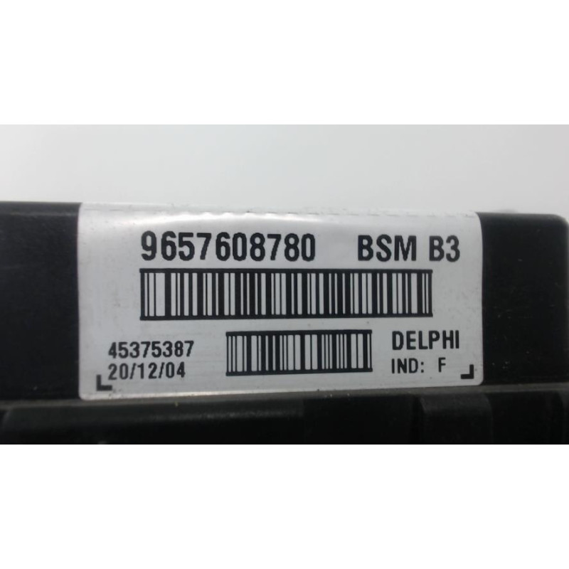 Boitier servitude moteur (BSM) PEUGEOT 307 PHASE 1 BREAK d’occasion