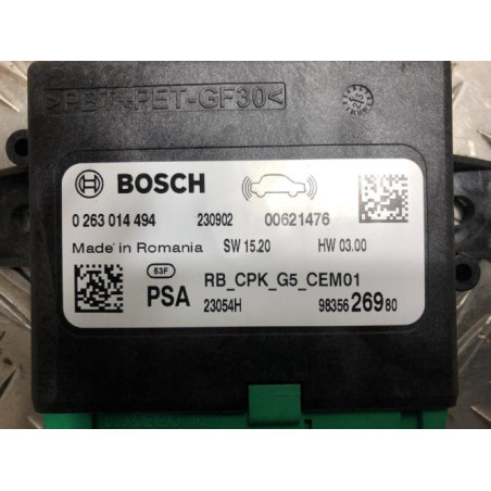 Boitier d'aide au stationnement PEUGEOT 3008 2 PHASE 2 d’occasion