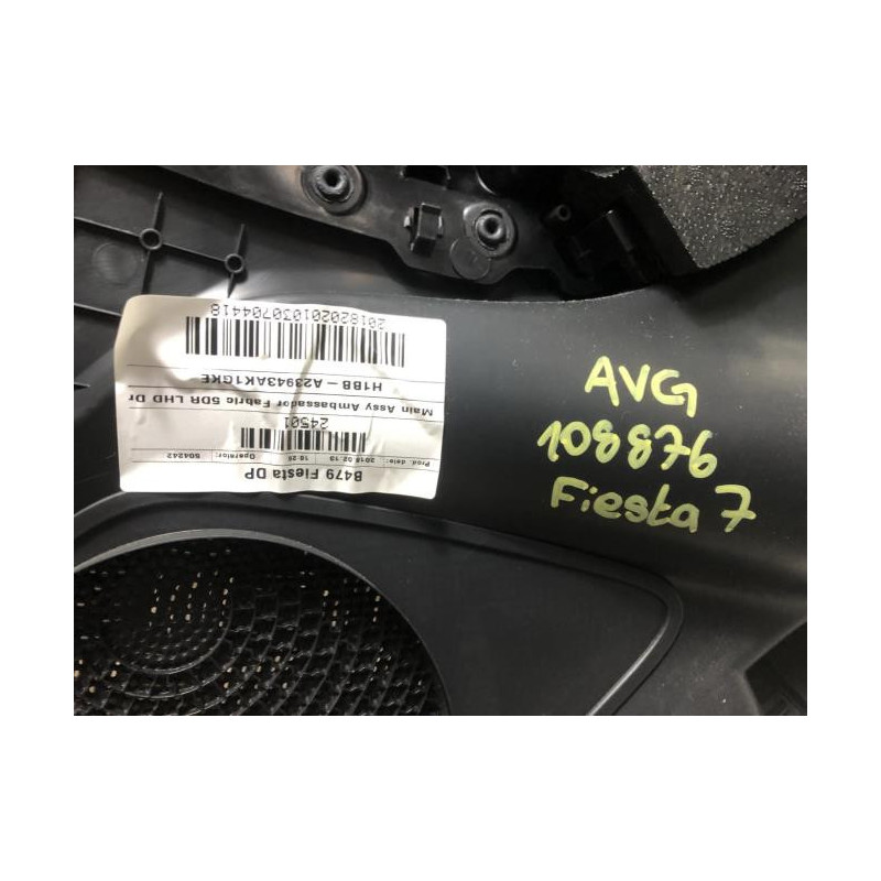 Panneau de porte avant gauche FORD FIESTA 7 PHASE 1 d’occasion