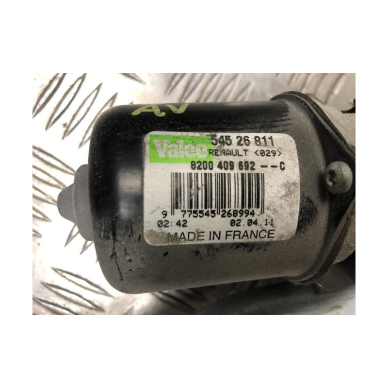 Moteur essuie glace avant RENAULT KANGOO 2 PHASE 1 d’occasion