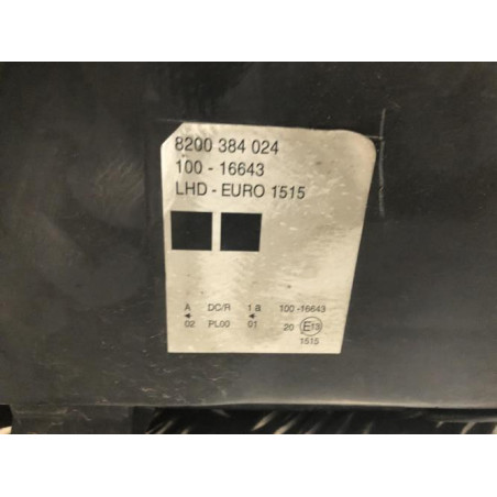 Optique avant principal droit (feux)(phare) RENAULT VEL SATIS PHASE 2 d’occasion