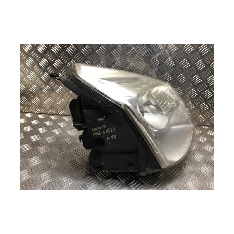 Optique avant principal droit (feux)(phare) RENAULT VEL SATIS PHASE 2 d’occasion