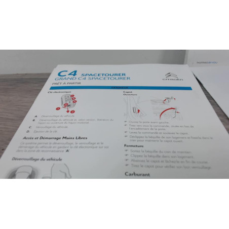 Notice d'utilisation CITROEN C4 GRAND SPACETOURER d’occasion