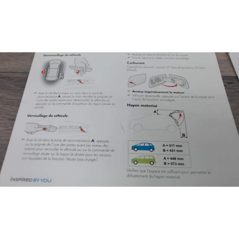 Notice d'utilisation CITROEN C4 GRAND SPACETOURER d’occasion