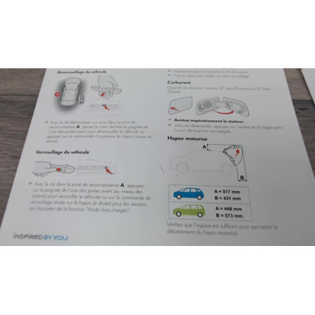 Notice d'utilisation CITROEN C4 GRAND SPACETOURER d’occasion