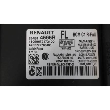 Boitier servitude moteur (BSM) RENAULT MEGANE 4 PHASE 1 d’occasion
