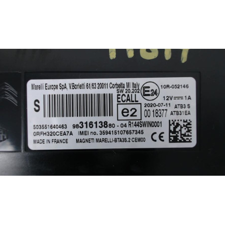 Module électronique CITROEN C4 GRAND SPACETOURER d’occasion