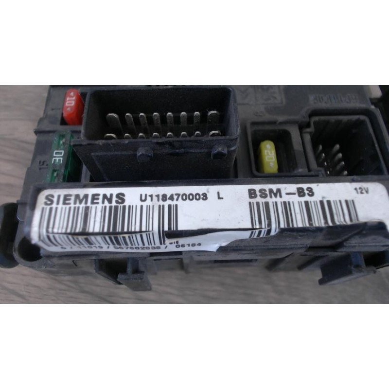 Boitier servitude moteur (BSM) CITROEN XSARA PICASSO PHASE 2 d’occasion