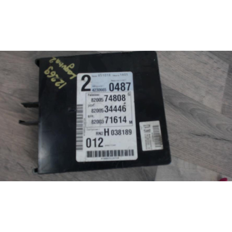 Boitier UCH RENAULT LAGUNA 2 PHASE 2 d’occasion