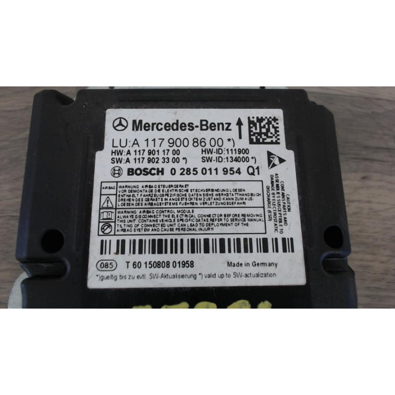 Boitier air bag MERCEDES CLASSE A 176 PHASE 1 d’occasion