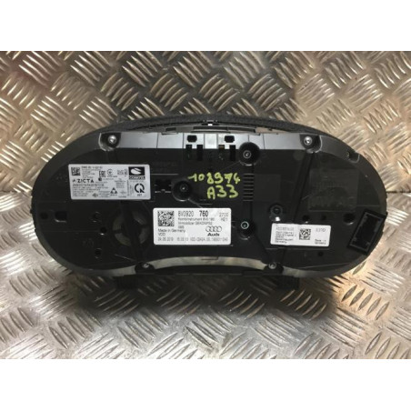 Compteur AUDI A3 3 SPORTBACK PHASE 2 d’occasion
