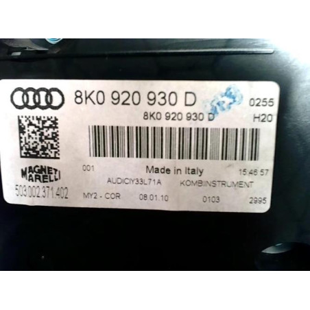 Compteur AUDI A4 3 AVANT PHASE 1 BREAK d’occasion