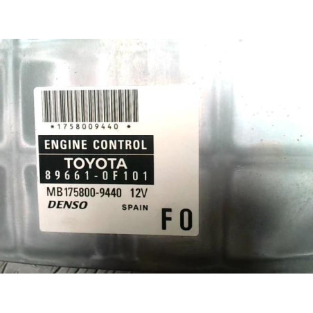 Calculateur TOYOTA COROLLA VERSO 2 PHASE 2 d’occasion
