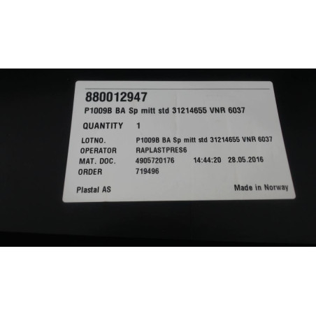 Revetement VOLVO C 30 PHASE 2 d’occasion
