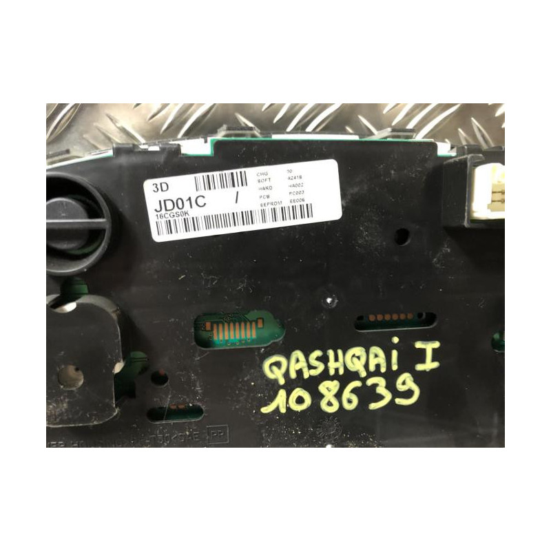 Compteur NISSAN QASHQAI 1 PHASE 1 d’occasion