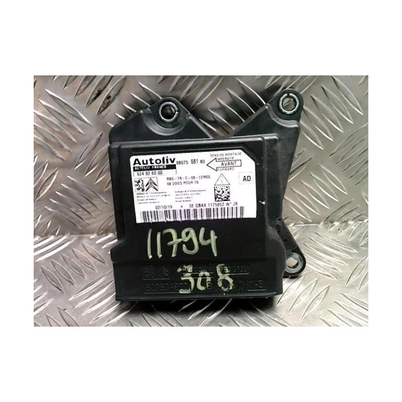 Boitier air bag PEUGEOT 308 2 PHASE 2 d’occasion