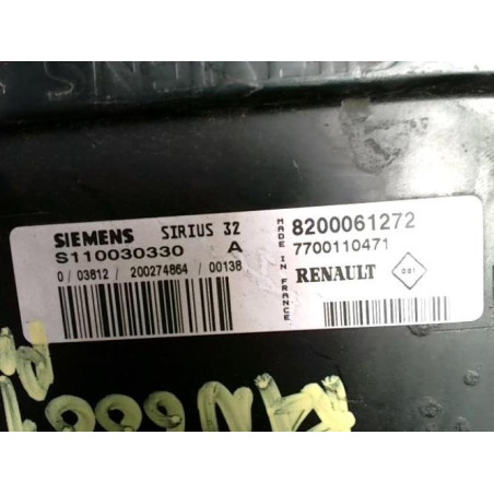 Calculateur moteur RENAULT KANGOO 1 PHASE 1 d’occasion