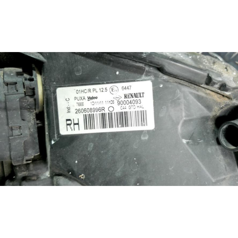 Optique avant principal gauche (feux)(phare) RENAULT TWINGO 2 PHASE 2 d’occasion