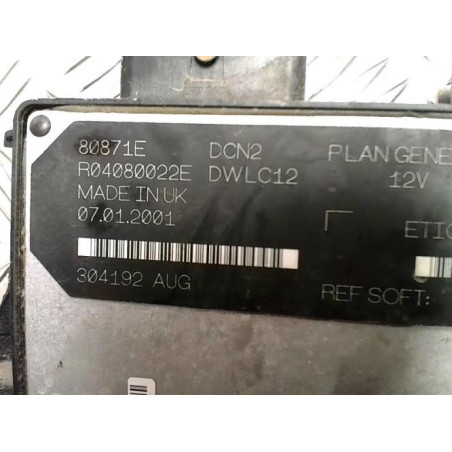 Calculateur PEUGEOT 306 PHASE 2 d’occasion