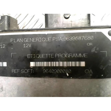 Calculateur PEUGEOT 306 PHASE 2 d’occasion