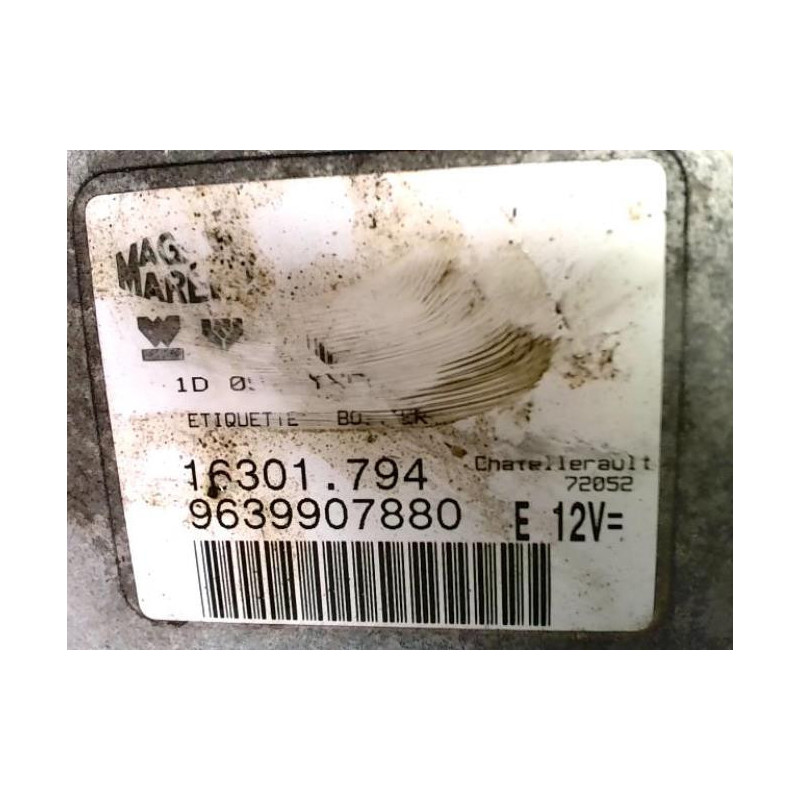 Calculateur moteur PEUGEOT 206 PHASE 1 d’occasion
