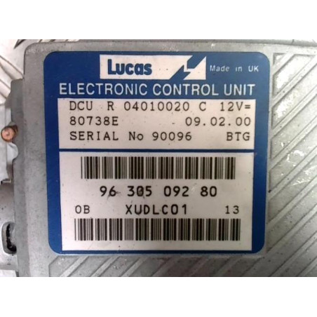 Calculateur moteur CITROEN XM PHASE 2 d’occasion